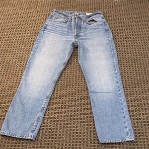 Rag & Bone Light Blue High-Rise Jeans